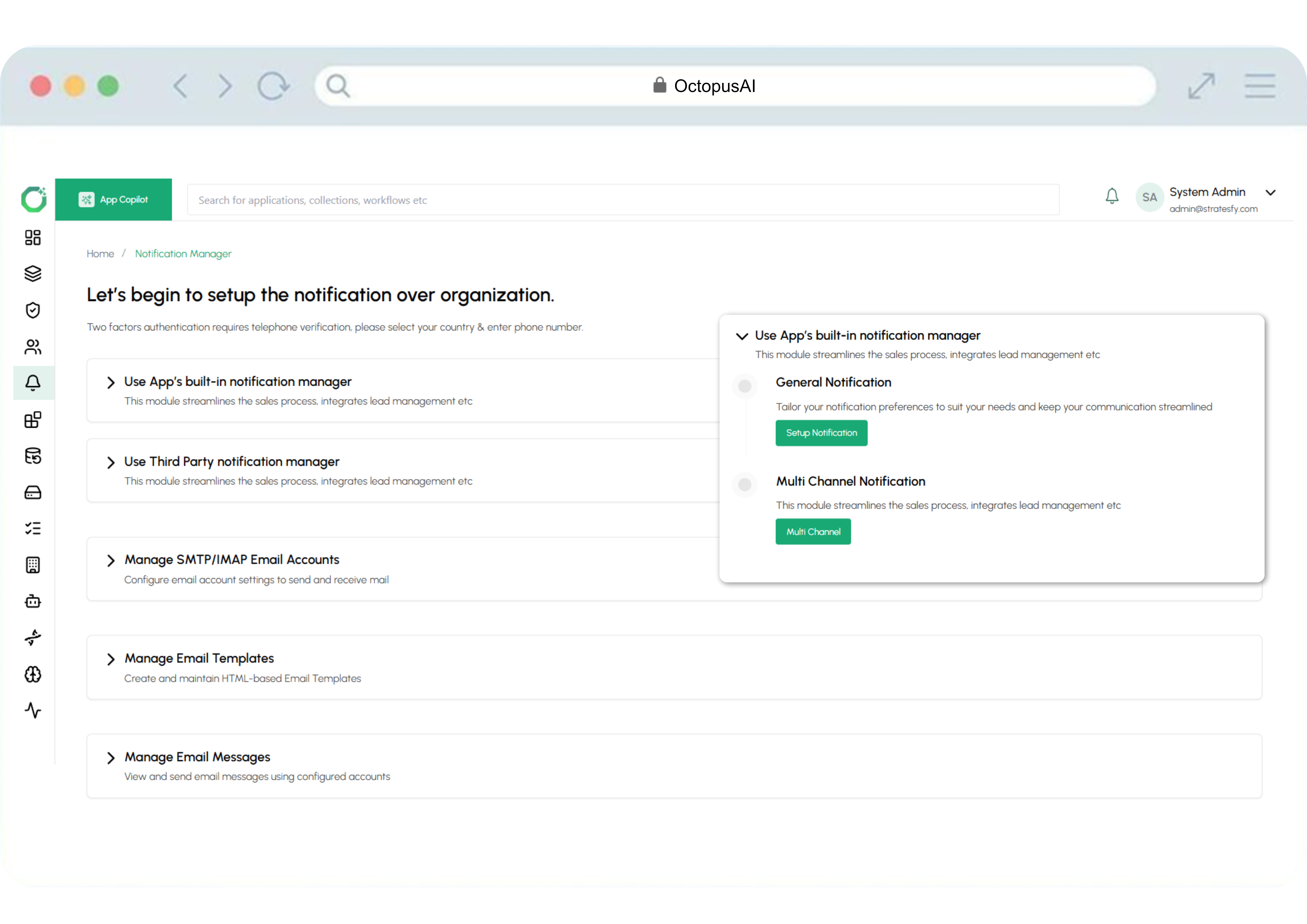 Notification Manager